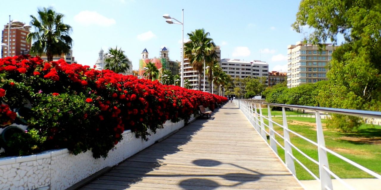  Ruta por los puentes del Rio Turia en València