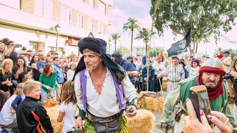 Cullera amplía a dos pases la recreación histórica de Dragut tras el éxito de visitantes