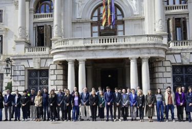 València recuerda a las víctimas de la dana en el primer aniversario del 29 de octubre