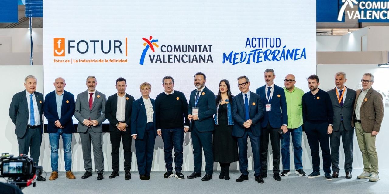  FOTUR presenta en la plaza de la Comunitat Valenciana de FITUR la oferta de ocio y festivales de la Comunidad Valenciana. 