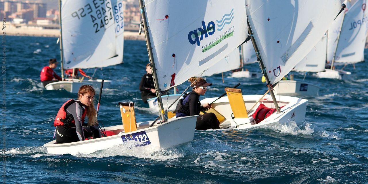  La Semana Náutica de Alicante de Vela Infantil ya tiene vencedores