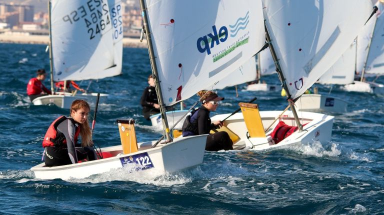 La Semana Náutica de Alicante de Vela Infantil ya tiene vencedores