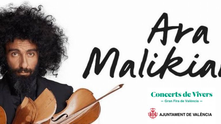 ARA MALIKIAN OFRECERÁ UNA SEGUNDA ACTUACIÓN EN VALÈNCIA, TRAS AGOTARSE LAS LOCALIDADES PARA EL CONCIERTO DEL 14 DE  JULIO DE LA GRAN FIRA 