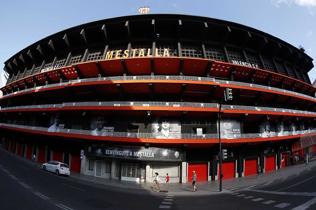  El estadio de Mestalla de València