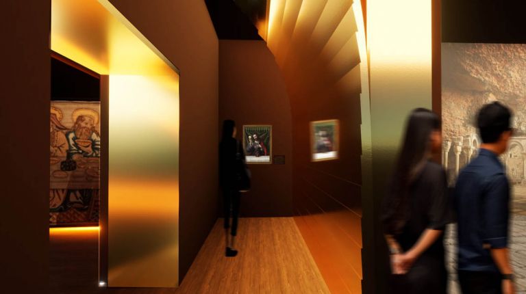 La Junta de Gobierno Local acepta la adquisición del cuadro del Cristo Eucarístico de Nicolau Borràs para el Centro del Santo Cáliz 