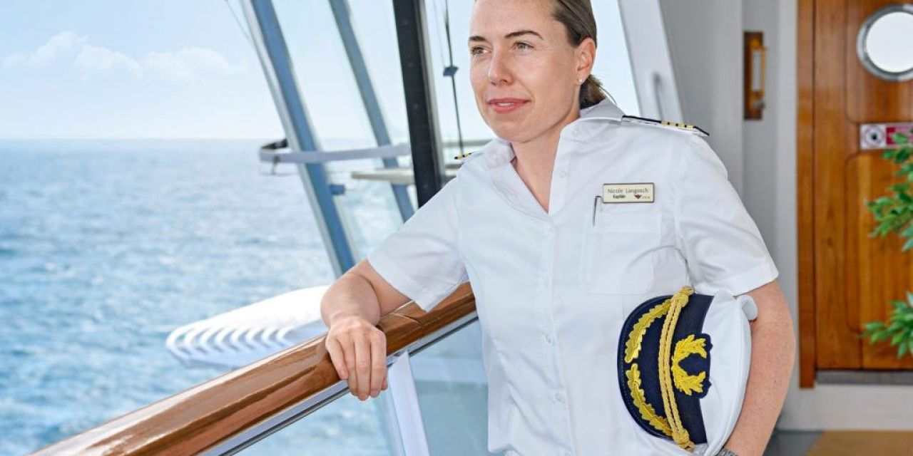 AIDA Cruises nombra la primera capitana alemana de cruceros