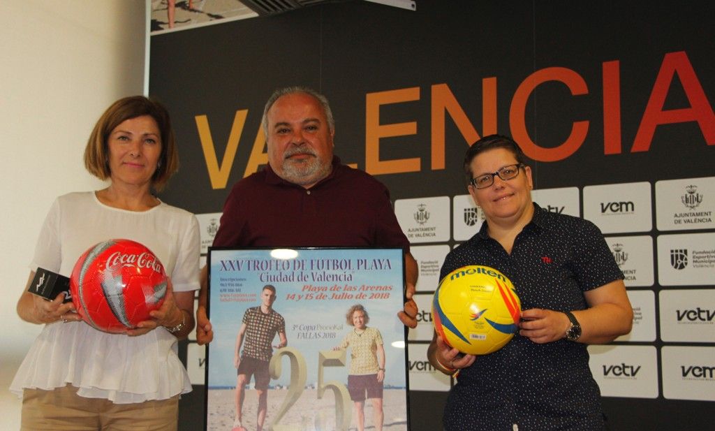  El XXV Trofeo Ciudad de Valencia de Fútbol Playa reunirá a 500 jugadores en 