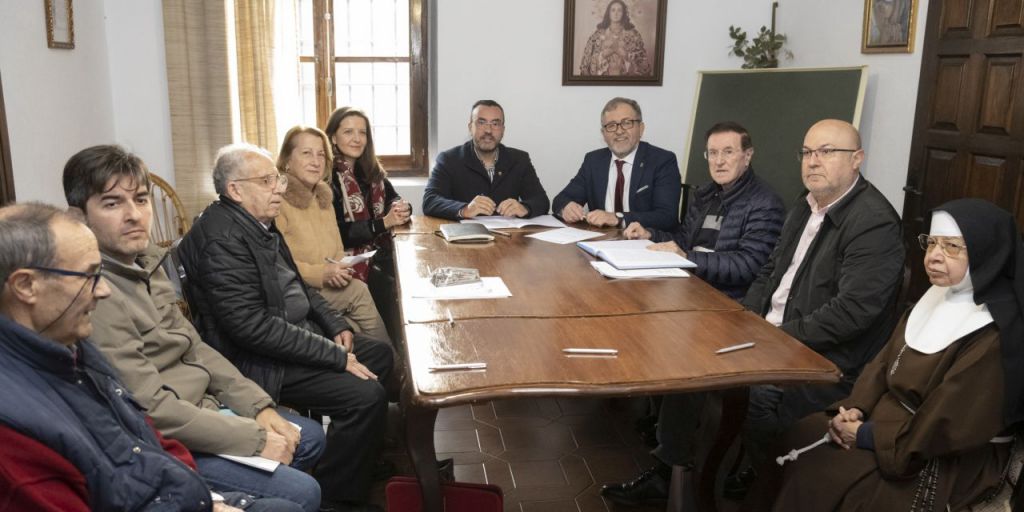  José Martí muestra el apoyo de la Diputación de Castellón al Patronato de la Fundación Pro Monasterio y Basílica de San Pascual de Vila-real  