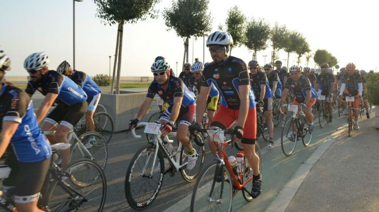 Gran fiesta del ciclismo en la Marina de Valencia 