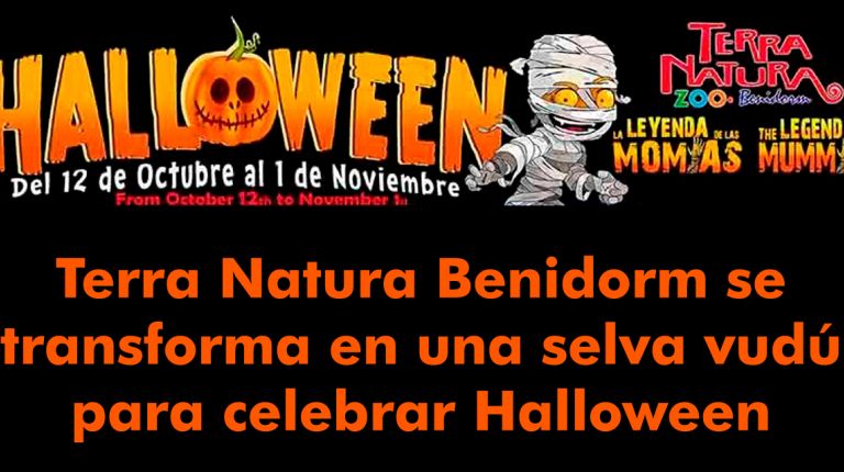 El aviario de Terra Natura Benidorm se transforma en una selva vudú para celebrar Halloween