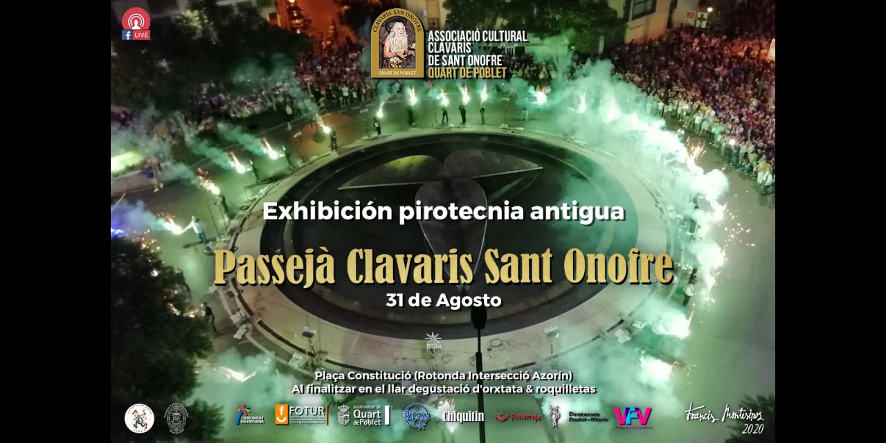  Los clavarios de Sant Onofre innovan un año más para la Passejà y las fiestas en honor del patrón de Quart 
