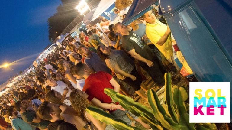 El festival de ocio SOLMARKET triplica su oferta y llega a El Puig con más de 30 foodtrucks y 20 conciertos en 6.000 m2 de playa