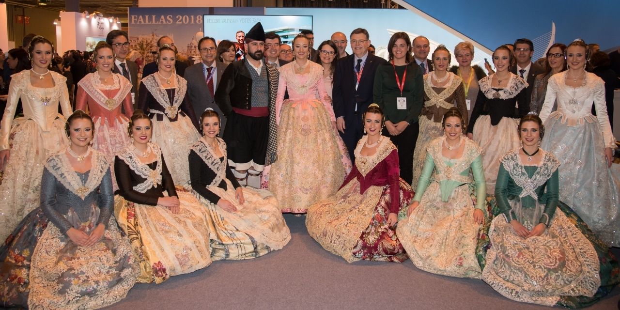  Las Fallas y la Seda de Valéncia deslumbran en Fitur 