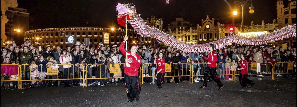  Calendario de actos para el Año Nuevo Chino en Valencia