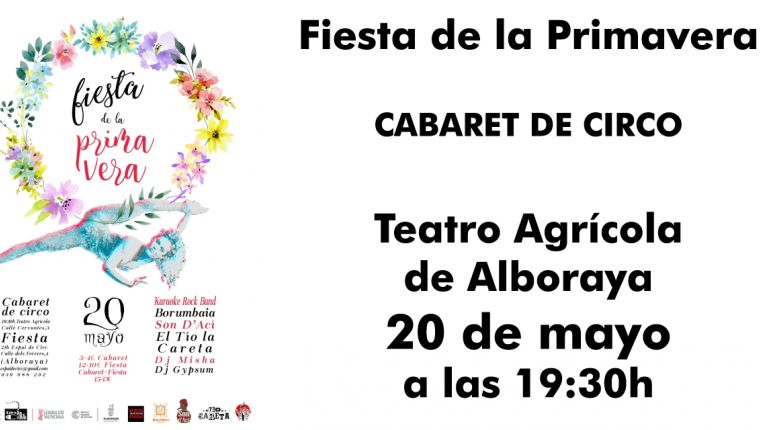 Fiesta Primavera Espai de Circ - 20 de mayo