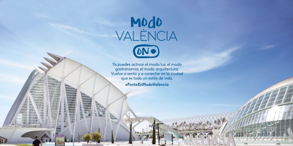  València lanza la campaña de turismo  ‘Modo On’ que marca el inicio de la recuperación del sector