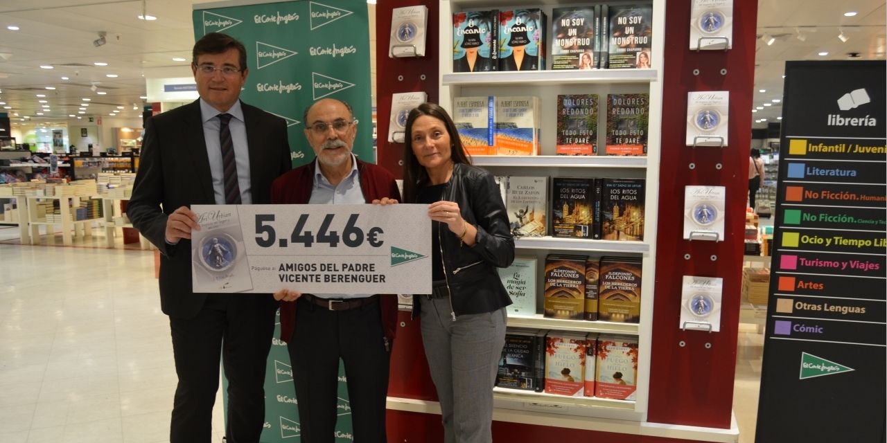  El Corte Inglés entrega 5.446 euros a los Amigos del Padre Vicente Berenguer