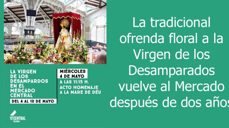 El Mercado Central rinde homenaje a La Geperudeta