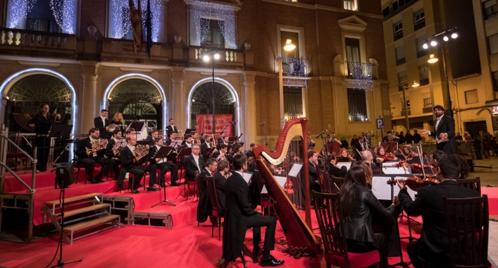  Concierto de Navidad en Castellón interpretado por la Orquesta Sinfónica