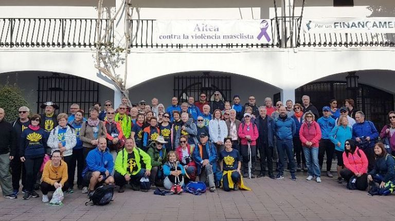 Inauguración del ramal de Altea al Camino de Santiago del Sureste y de la Lana