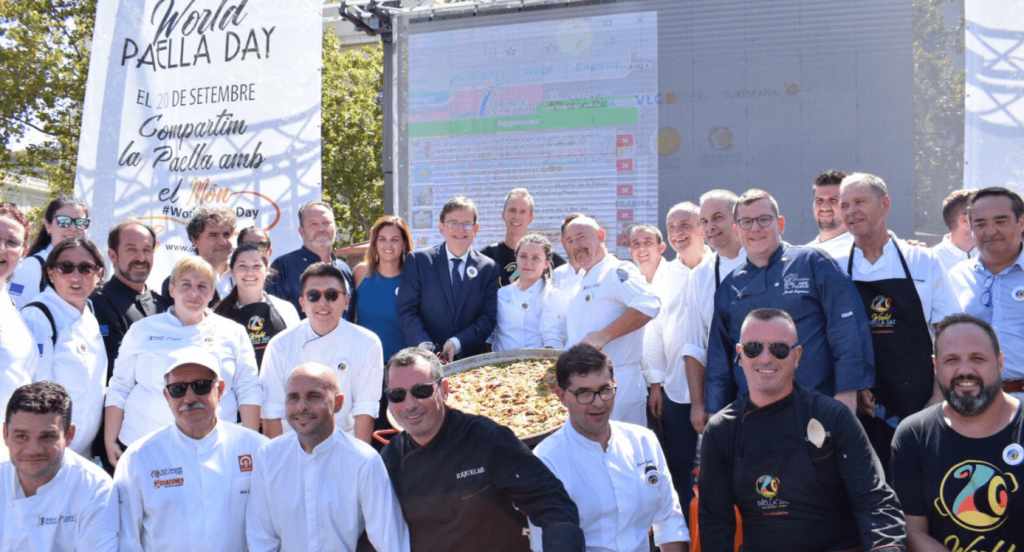  La celebración del primer World Paella Day se extiende desde Valencia a todo el mundo 
