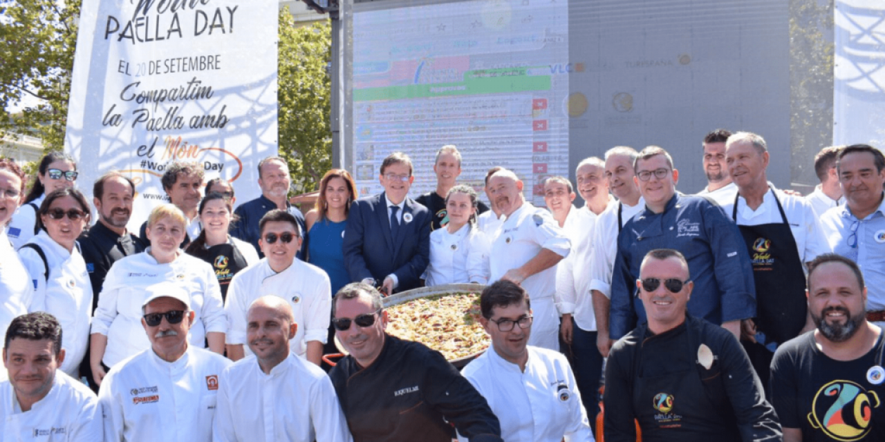  La celebración del primer World Paella Day se extiende desde Valencia a todo el mundo 