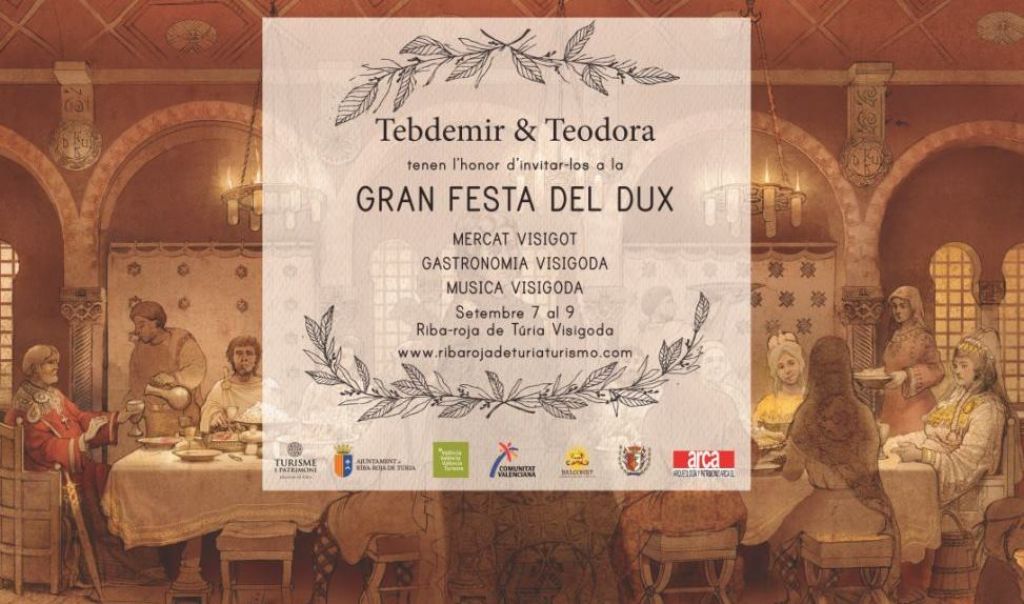  Riba-Roja de Túria celebra las VII Jornadas Gastronómicas y la Gran Festa del Dux, ambas de temática visigoda