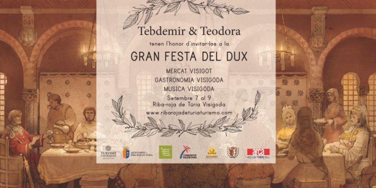  Riba-Roja de Túria celebra las VII Jornadas Gastronómicas y la Gran Festa del Dux, ambas de temática visigoda