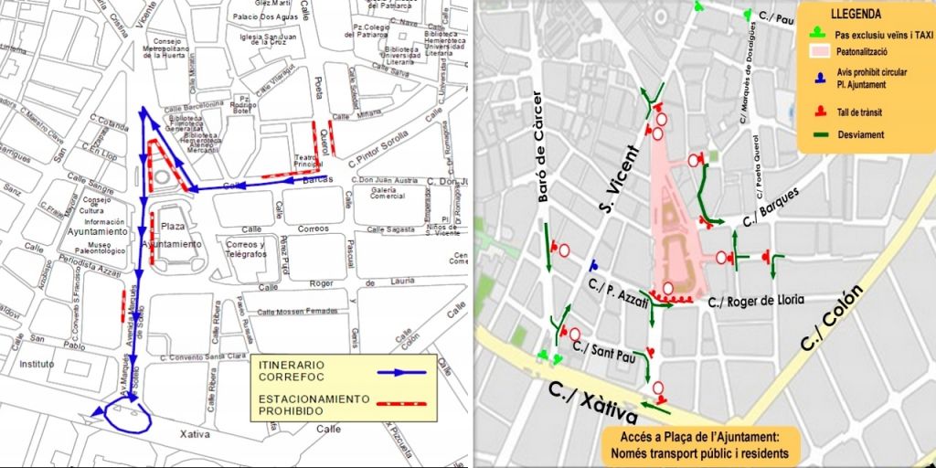  LA PLAZA DEL AYUNTAMIENTO ACOGE ESTE FIN DE SEMANA EL CORREFOC DE LA GRAN FIRA DE VALÈNCIA