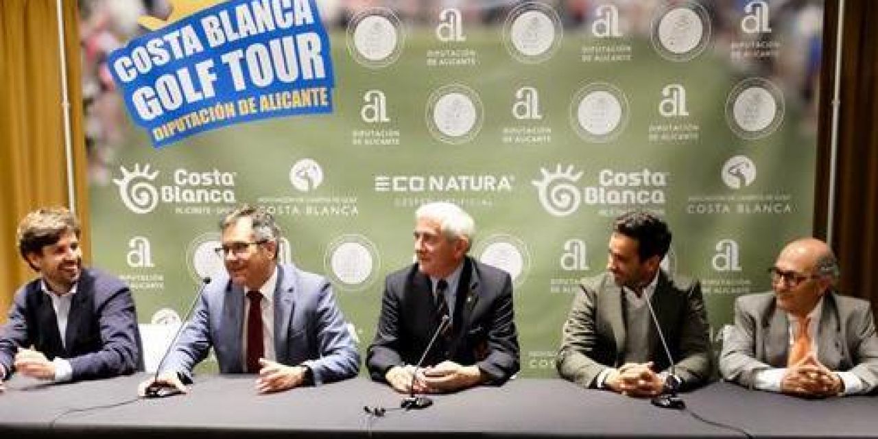  Costa Blanca Golf Tour promocionará por toda España la práctica de deporte en la provincia de Alicante 