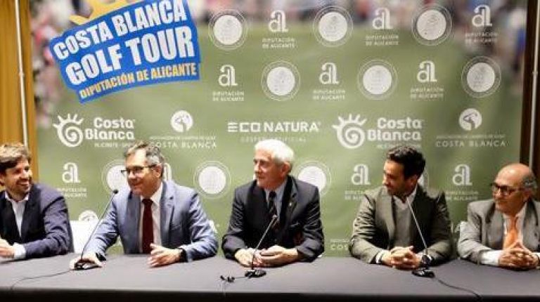 Costa Blanca Golf Tour promocionará por toda España la práctica de deporte en la provincia de Alicante 