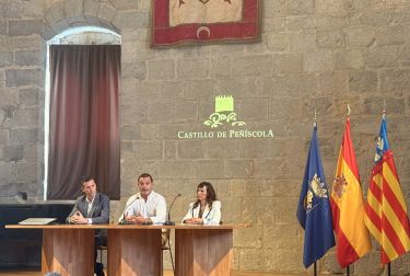 La Diputación de Castellón difunde las actuaciones llevadas a cabo en los últimos diez años para poner en valor el monumento y la historia del Castillo de Peñíscola