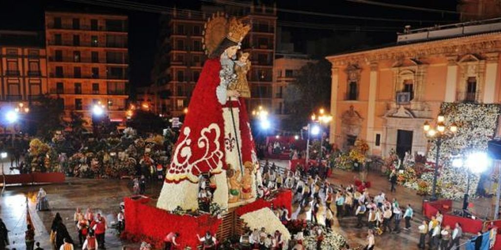  Ofrenda a la virgen fallas 2021