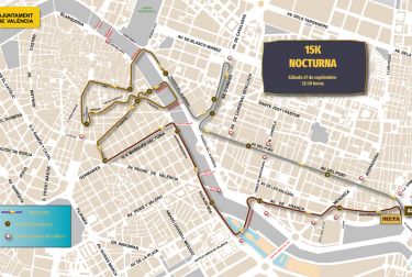 Más de 13.000 atletas correrán la 12ª edición de la 15K Nocturna València ‘Gana Energía’, que “iluminará la ciudad”