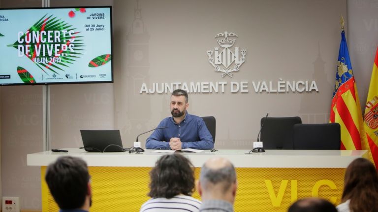 Géneros muy variados en los 18 Conciertos de Viveros de la Gran Fira de València