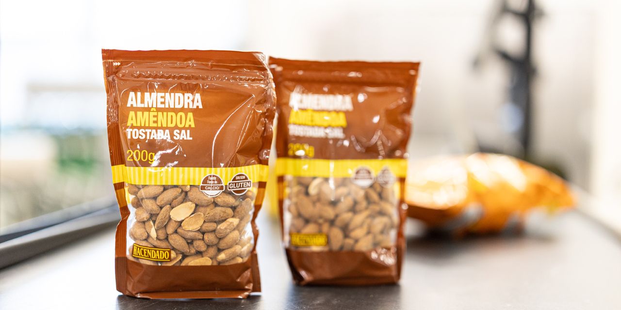  MERCADONA INNOVA CON LAS ALMENDRAS  TOSTADAS CON SAL 