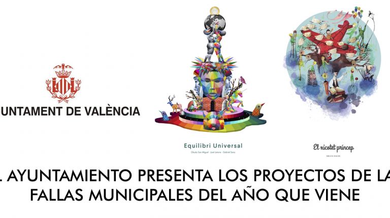 EL AYUNTAMIENTO PRESENTA LOS PROYECTOS DE LAS FALLAS MUNICIPALES DEL AÑO QUE VIENE