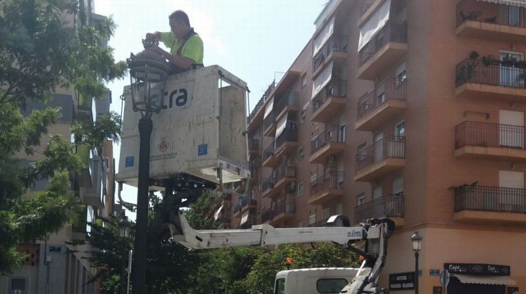 EL AYUNTAMIENTO EJECUTA UN PROYECTO DE EFICIENCIA LUMÍNICA