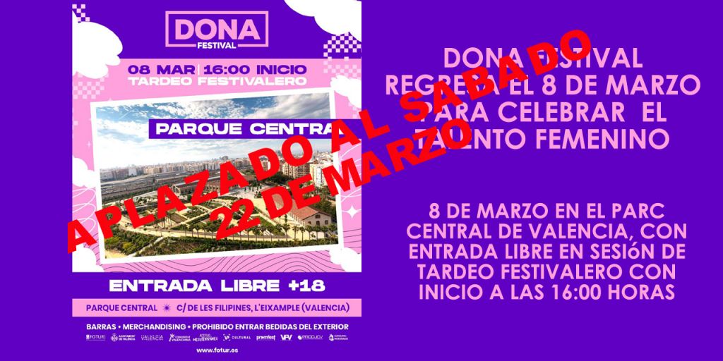  DONA FESTIVAL REGRESA EL 8 DE MARZO PARA CELEBRAR  EL TALENTO FEMENINO