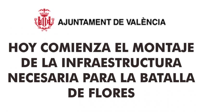 Hoy martes comenzará el montaje de toda la infraestructura necesaria para el desarrollo de la Batalla de Flores