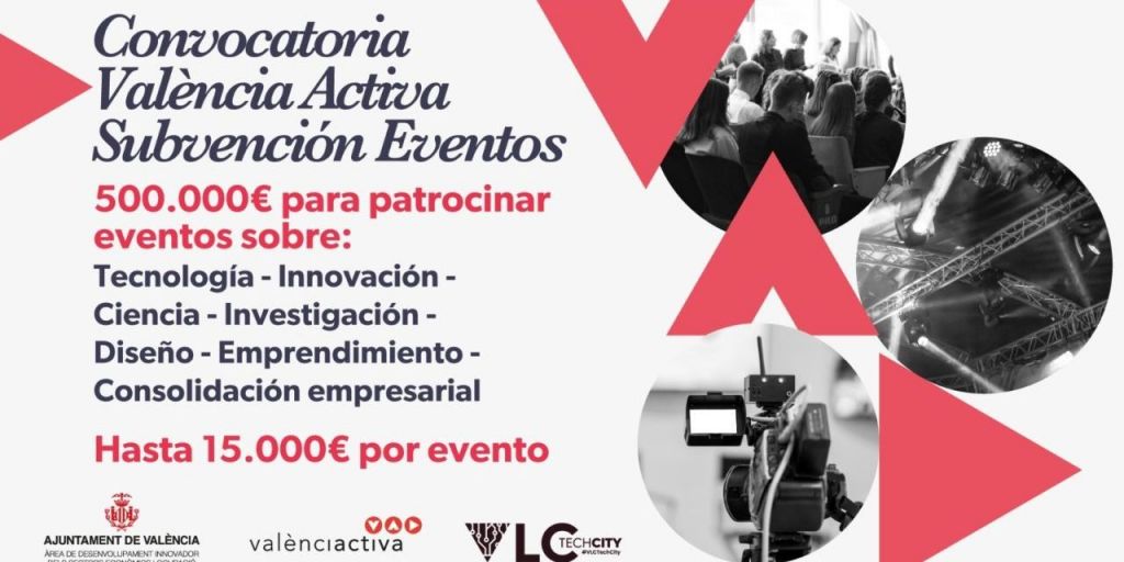  València Activa convoca subvenciones para celebrar eventos relacionados con la innovación, el diseño y la tecnología 