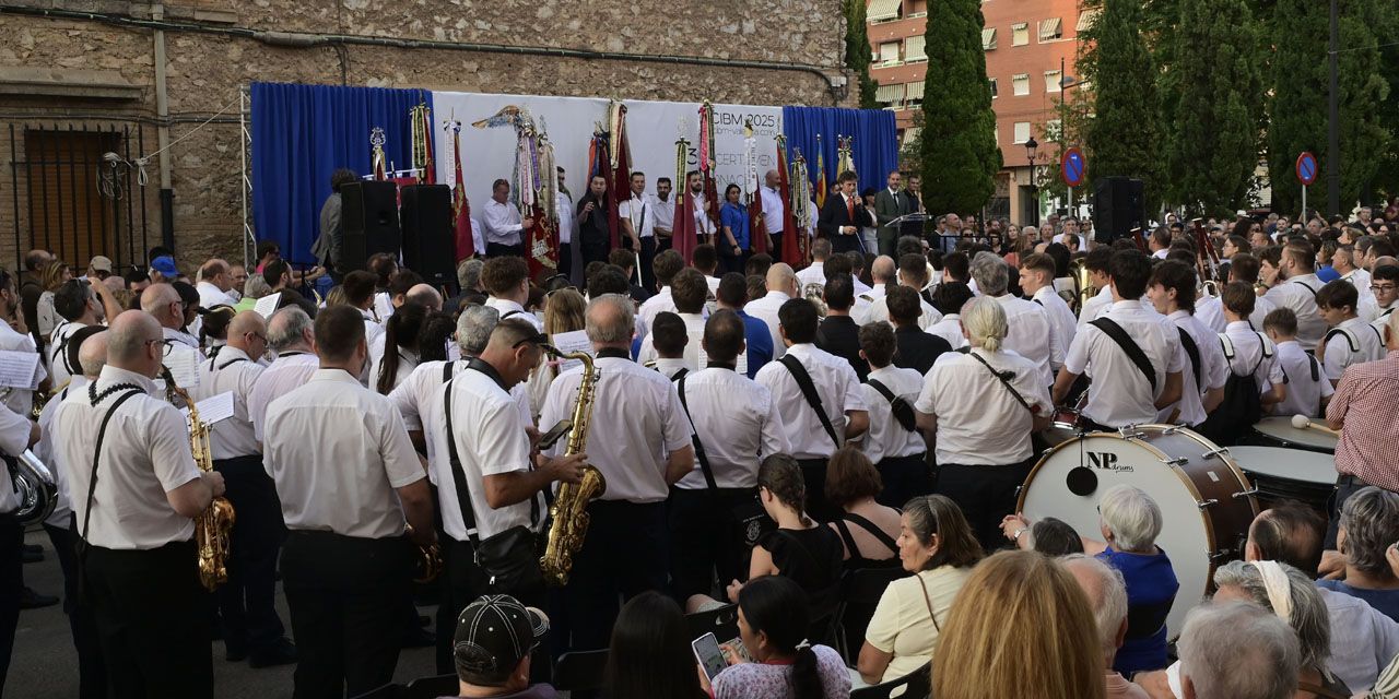  27 agrupaciones musicales participan en la fase de concurso del Certamen Internacional de Bandas 