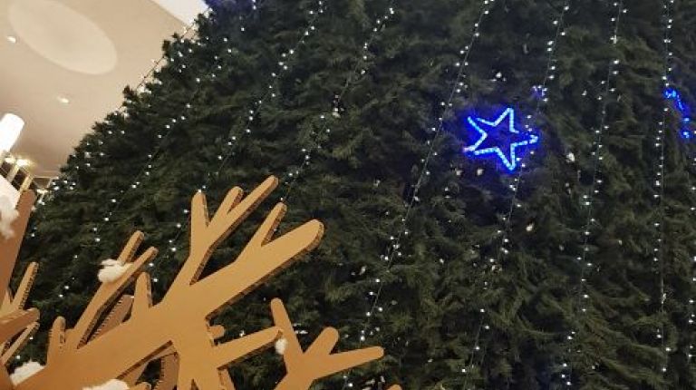 Navidad en el centro comercial El Saler