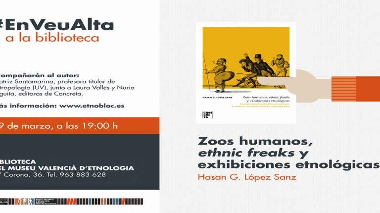 La Biblioteca del Museu Valencià d’Etnologia presenta Zoos humanos, ethnic freaks y exhibiciones etnológicas