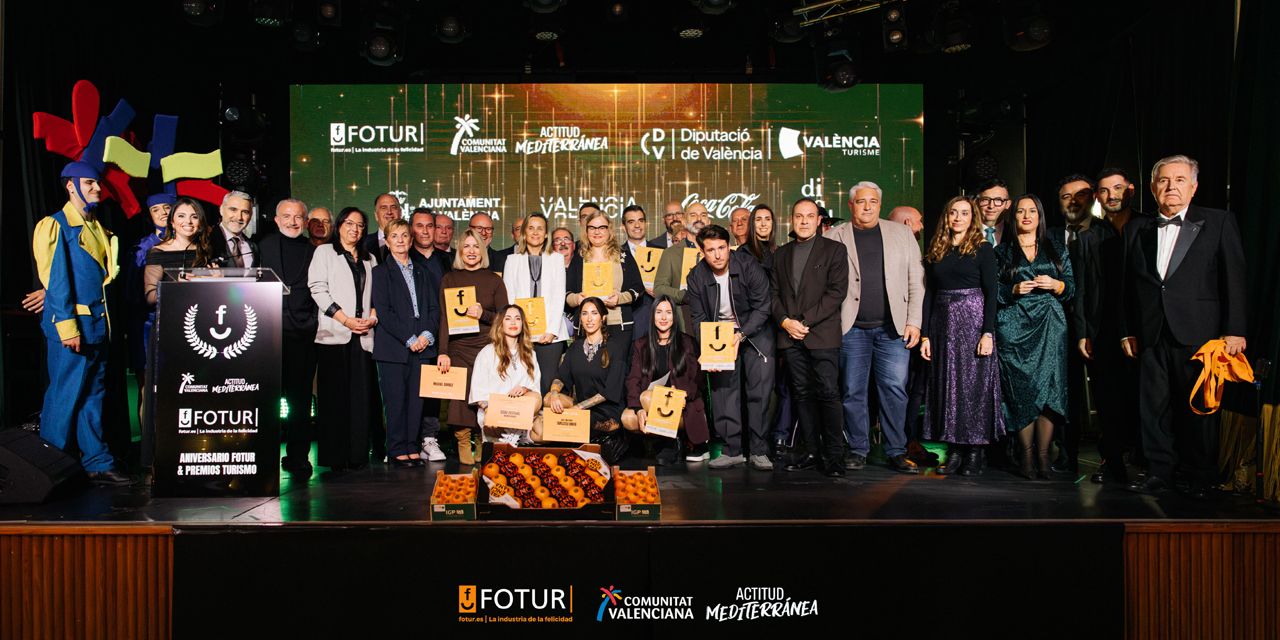  FOTUR celebra mañana su Gala Aniversario y la IV edición de los Premios Turismo en el Palau de les Arts Reina Sofía 