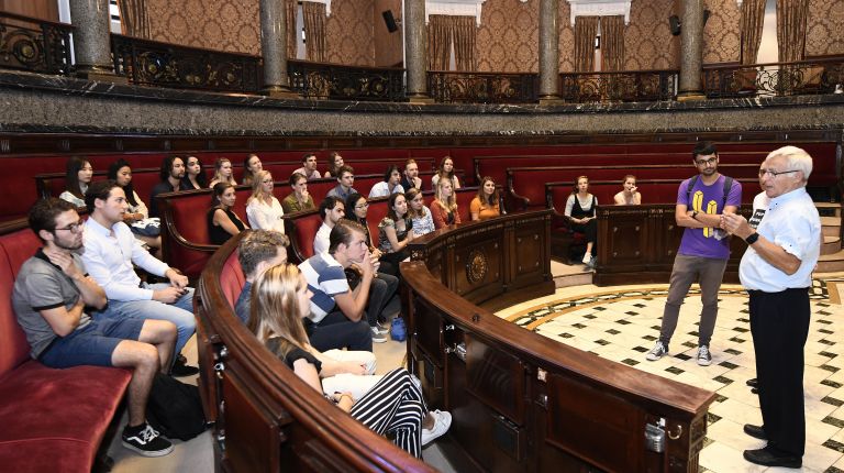 Estudiantes del Máster de Administración Pública y Ciencia Organizativa de la Universidad de Utrecht