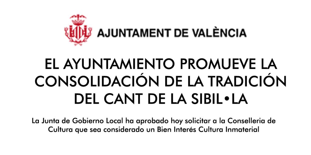  EL AYUNTAMIENTO PROMUEVE LA CONSOLIDACIÓN DE LA TRADICIÓN DEL CANT DE LA SIBIL•LA